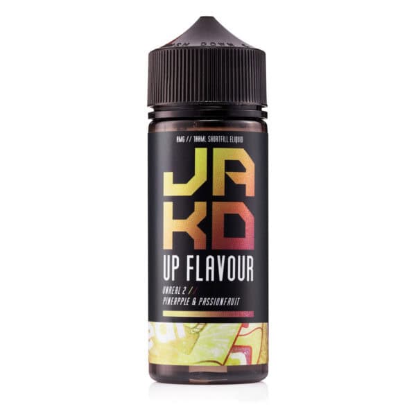Unreal 2 Pineapple & Passionfruit Shortfill E-Liquid by JAKD 100ml