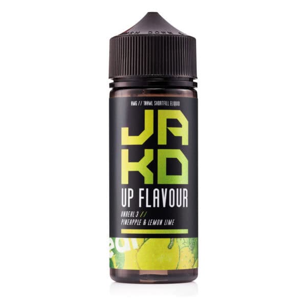 Unreal 3 Pineapple & Lemon Lime Shortfill E-Liquid by JAKD 100ml