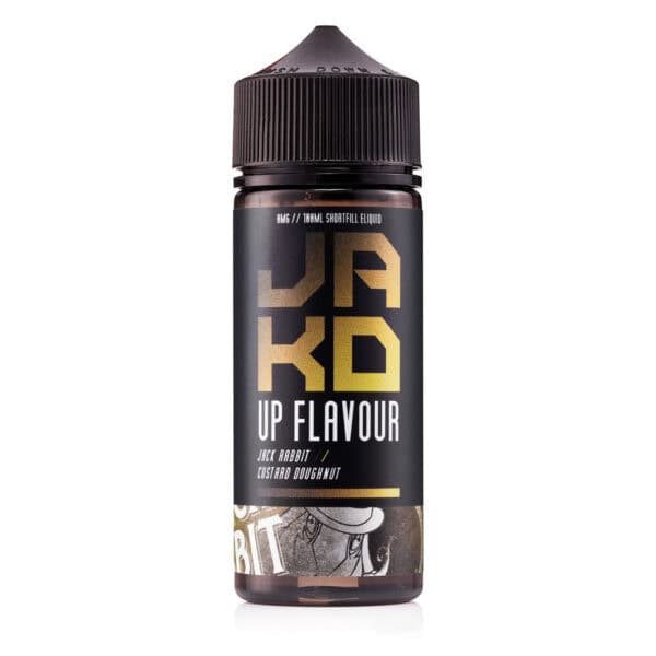 Jack Rabbit Custard Doughnut Shortfill E-Liquid by JAKD 100ml