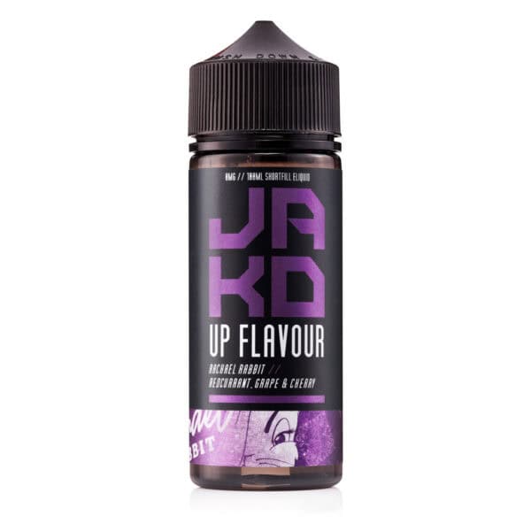 Rachael Rabbit Redcurrant, Grape & Cherry Shortfill E-Liquid by JAKD 100ml