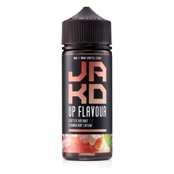 Clotted Dreams Strawberry Cream Shortfill E-Liquid by JAKD 100ml
