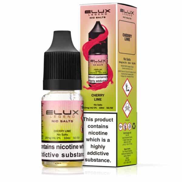 Cherry Lime Nic Salt E-Liquid by Elux Legend