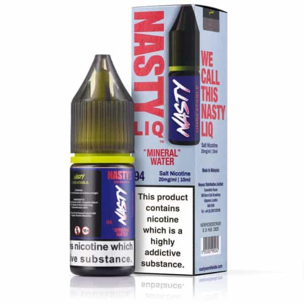 Mineral Water Nic Salt E-Liquid by Nasty Liq