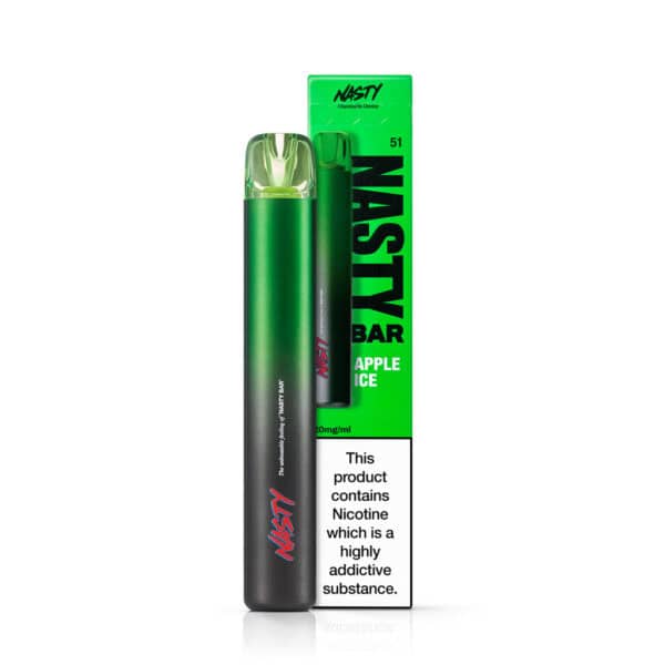 Apple Ice Disposable Vape by Nasty Bar DX2