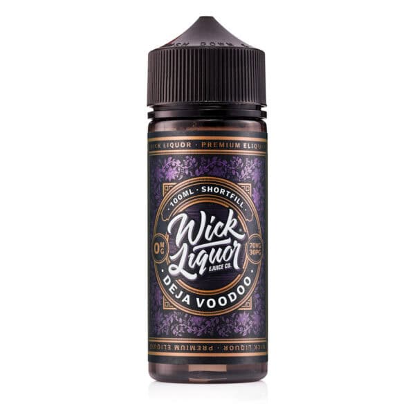 Deja Voodoo Shortfill E-Liquid by Wick Liquor 100ml