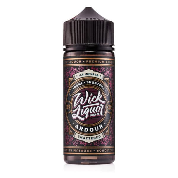 Ardour Shattered Shortfill E-Liquid by Wick Liquor 100ml