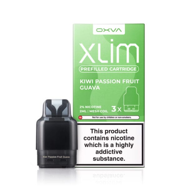 Kiwi Passion Fruit Guava Prefilled Pods by OXVA Xlim