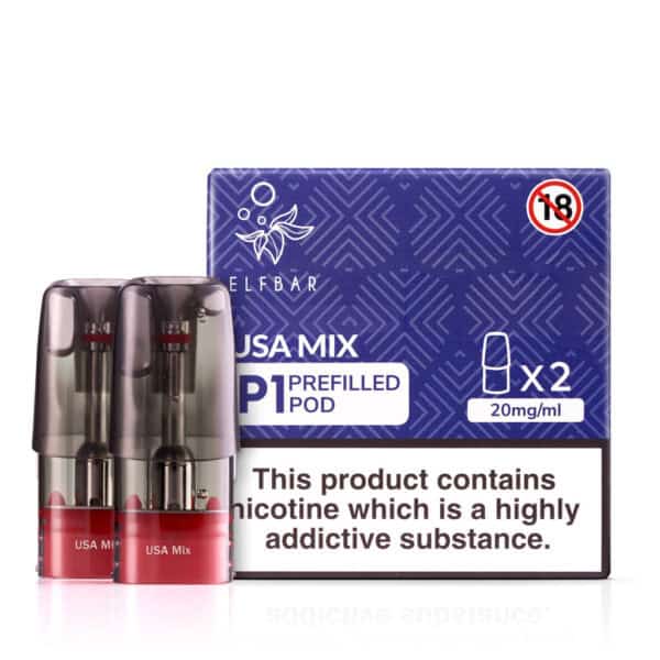 USA Mix Prefilled Pods by Elf Bar Mate P1