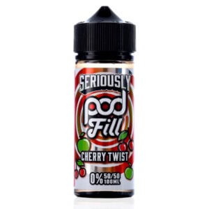 Cherry Twist Shortfill E-Liquid by Seriously Pod Fill 100ml