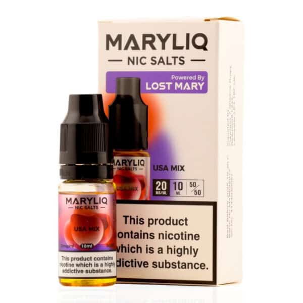 USA Mix Nic Salt E-Liquid by Lost Mary Maryliq