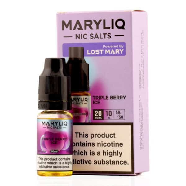 Triple Berry Ice Nic Salt E-Liquid by Lost Mary Maryliq