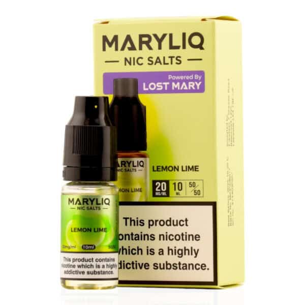 Lemon Lime Nic Salt E-Liquid by Lost Mary Maryliq