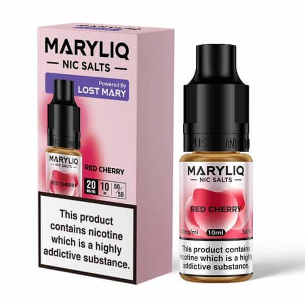 Red Cherry Nic Salt E-Liquid by Lost Mary Maryliq