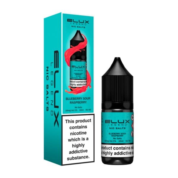 Blueberry Sour Raspberry Nic Salt E-Liquid by Elux Legend