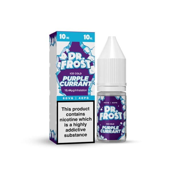 Purple Currant Nic Salt E-Liquid by Dr Frost Polar Ice