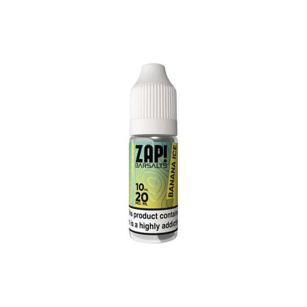 Banana Ice Nic Salt E-Liquid by Zap! Bar Salts