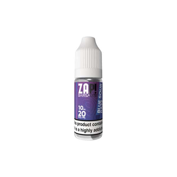 Blue Sour Razz Nic Salt E-Liquid by Zap! Bar Salts