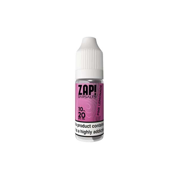 Pink Lemonade Nic Salt E-Liquid by Zap! Bar Salts