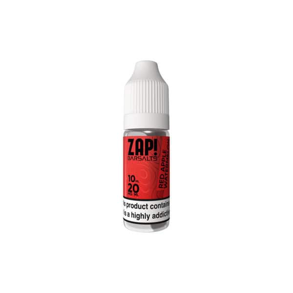 Red Apple Watermelon Nic Salt E-Liquid by Zap! Bar Salts
