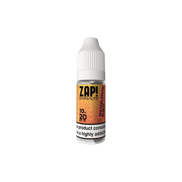 Waterlemon Burst Nic Salt E-Liquid by Zap! Bar Salts