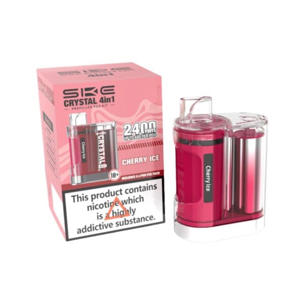 SKE Crystal 4 in 1 2400 Pod Kit SKE Crystal 4 in 1 2400 Pod Kit