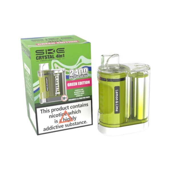 SKE Crystal 4 in 1 2400 Pod Kit SKE Crystal 4 in 1 2400 Pod Kit