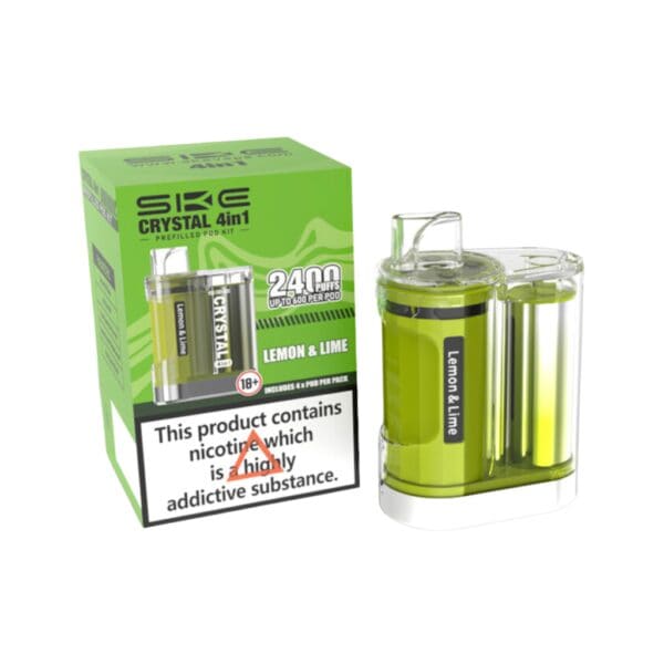 SKE Crystal 4 in 1 2400 Pod Kit SKE Crystal 4 in 1 2400 Pod Kit