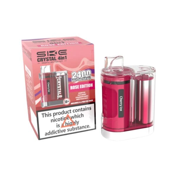 SKE Crystal 4 in 1 2400 Pod Kit SKE Crystal 4 in 1 2400 Pod Kit