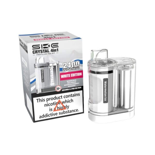 SKE Crystal 4 in 1 2400 Pod Kit SKE Crystal 4 in 1 2400 Pod Kit