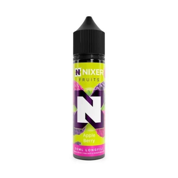 Apple Berry Longfill E-Liquid Concentrate by Nixer 30ml
