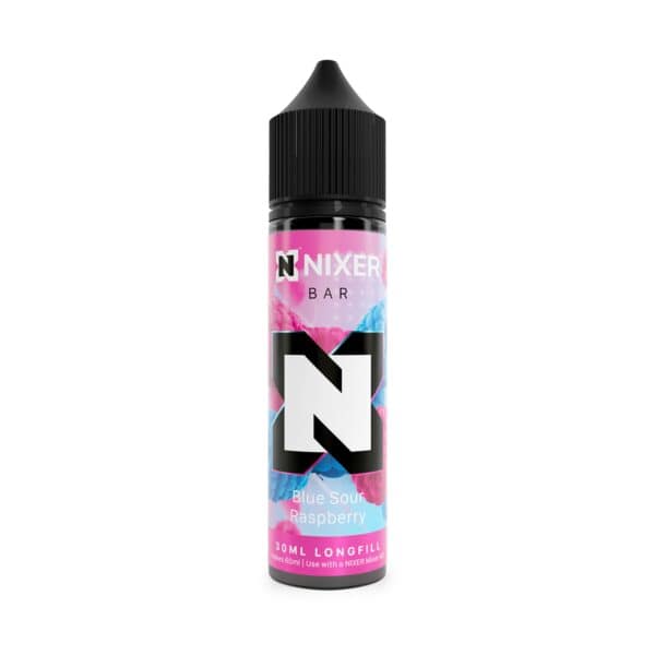Blue Sour Raspberry Longfill E-Liquid Concentrate by Nixer 30ml
