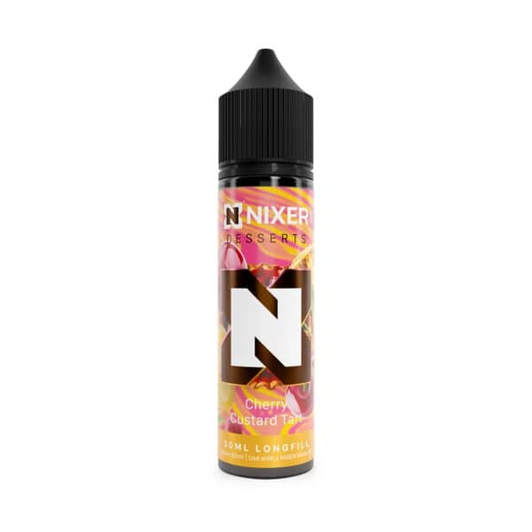 Cherry Custard Tart Longfill E-Liquid Concentrate by Nixer 30ml