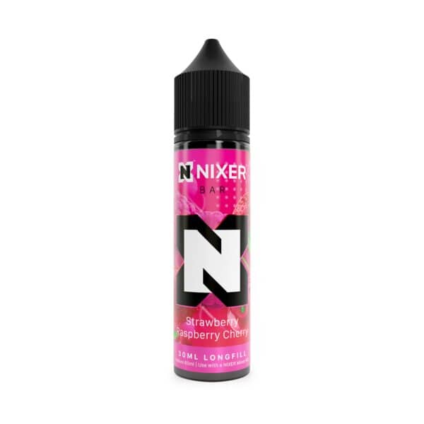 Strawberry Raspberry Cherry Longfill E-Liquid Concentrate by Nixer 30ml