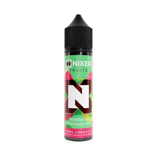Strawberry Watermelon Kiwi Longfill E-Liquid Concentrate by Nixer 30ml