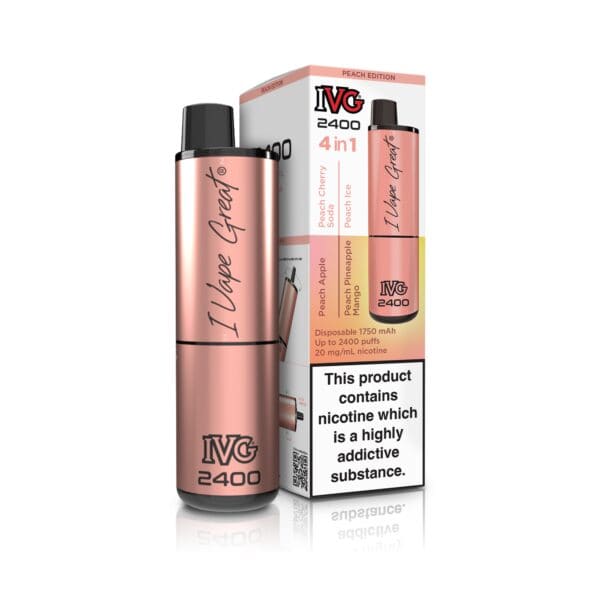 Peach Edition Disposable Vape by IVG 2400