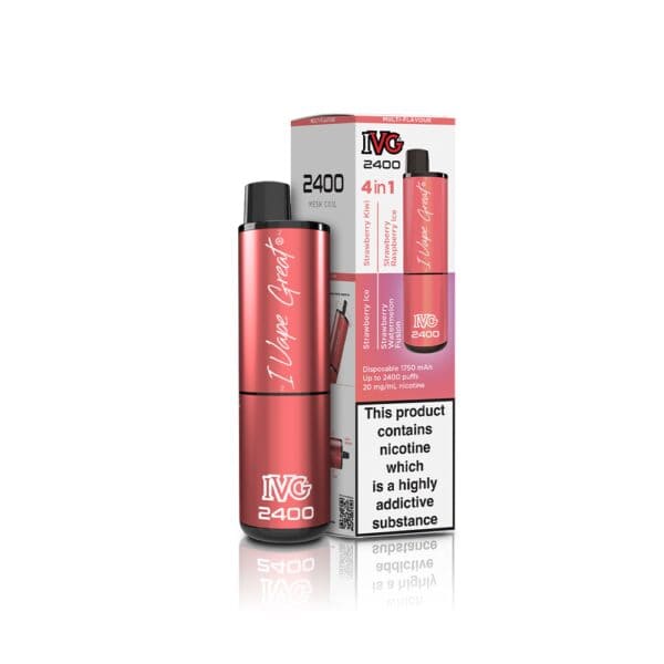 Strawberry Edition Disposable Vape by IVG 2400