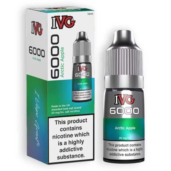 Arctic Apple Nic Salt E-Liquid by IVG 6000