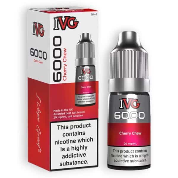 Cherry Chew Nic Salt E-Liquid by IVG 6000