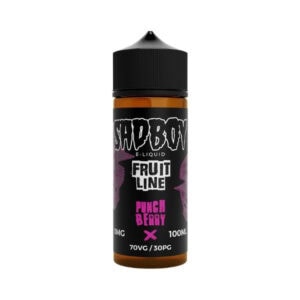 Punch Berry Shortfill E-Liquid by Sadboy 100ml