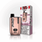 Rose gold IVG Pro Prefilled Pod Kit fitted with the Pink Lemonade pod, next to the matching pink IVG Pro box.