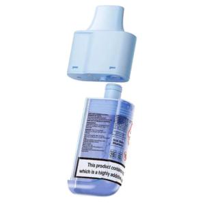 Acai Berry Blueberry Prefilled Pod Refill Pack by Lost Mary BM6000 shown with its pod and 10ml refill bottle.