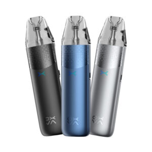 Side profile of the OXVA NeXlim 2 Mini Pod Kit showing the slim shape and the pod seated in the device.