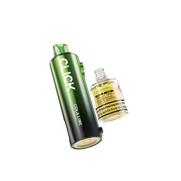Cola Lime Prefilled Pod Refill Pack by Pyne Pod Click Cola Lime Prefilled Pod Refill Pack by Pyne Pod Click, sealed refill pods filled and ready to use