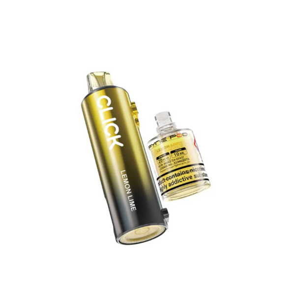 Lemon Lime Prefilled Pod Refill Pack by Pyne Pod Click Lemon Lime Prefilled Pod Refill Pack by Pyne Pod Click, sealed refill pods filled and ready to use