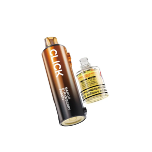 Mango Strawberry Peach Prefilled Pod Refill Pack by Pyne Pod Click, a sealed pack of pre-filled replacement pods