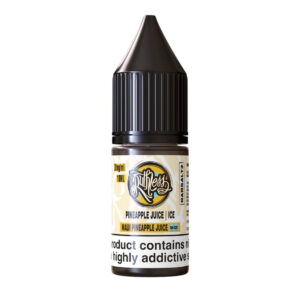 10ml bottle of Maui Pineapple Juice On Ice Nic Salt E-Liquid by Ruthless Bar Saltz