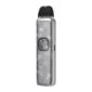 Silver Marble Uwell Caliburn G5 Pod Kit, a pale marbled shell with the round screen lit on the front.
