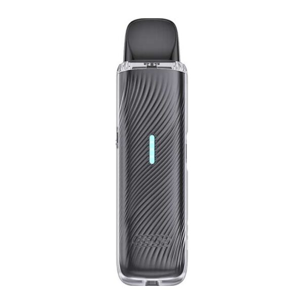 Uwell Caliburn G5 Lite Pod Kit Uwell Caliburn G5 Lite Pod Kit in Knight Black, front view showing the textured shell and lit indicator strip.