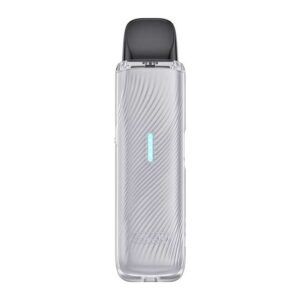 Uwell Caliburn G5 Lite Pod Kit in Starry Gray, with the diagonal ribbed pattern running down the body.