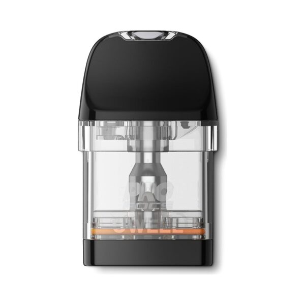 Uwell Caliburn GPP Alpha Replacement Pods Uwell Caliburn GPP Alpha Replacement Pods shown as a single clear pod with an orange band around the base.